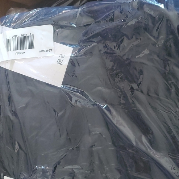 Nina Leonard Cowl Neck Dress w/ Front Pockets - Picture 4 of 5